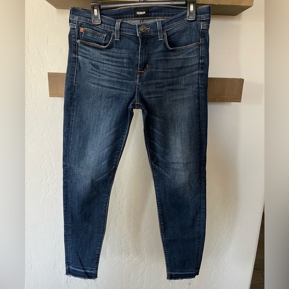 Hudson| Dark Wash Skinny Jeans in Krista Ankle Style•••Size 30, Raw Hem - Picture 15 of 15
